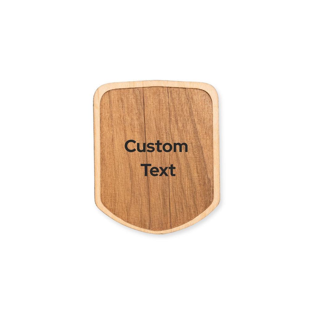 Custom Temple Wooden Car Ornament